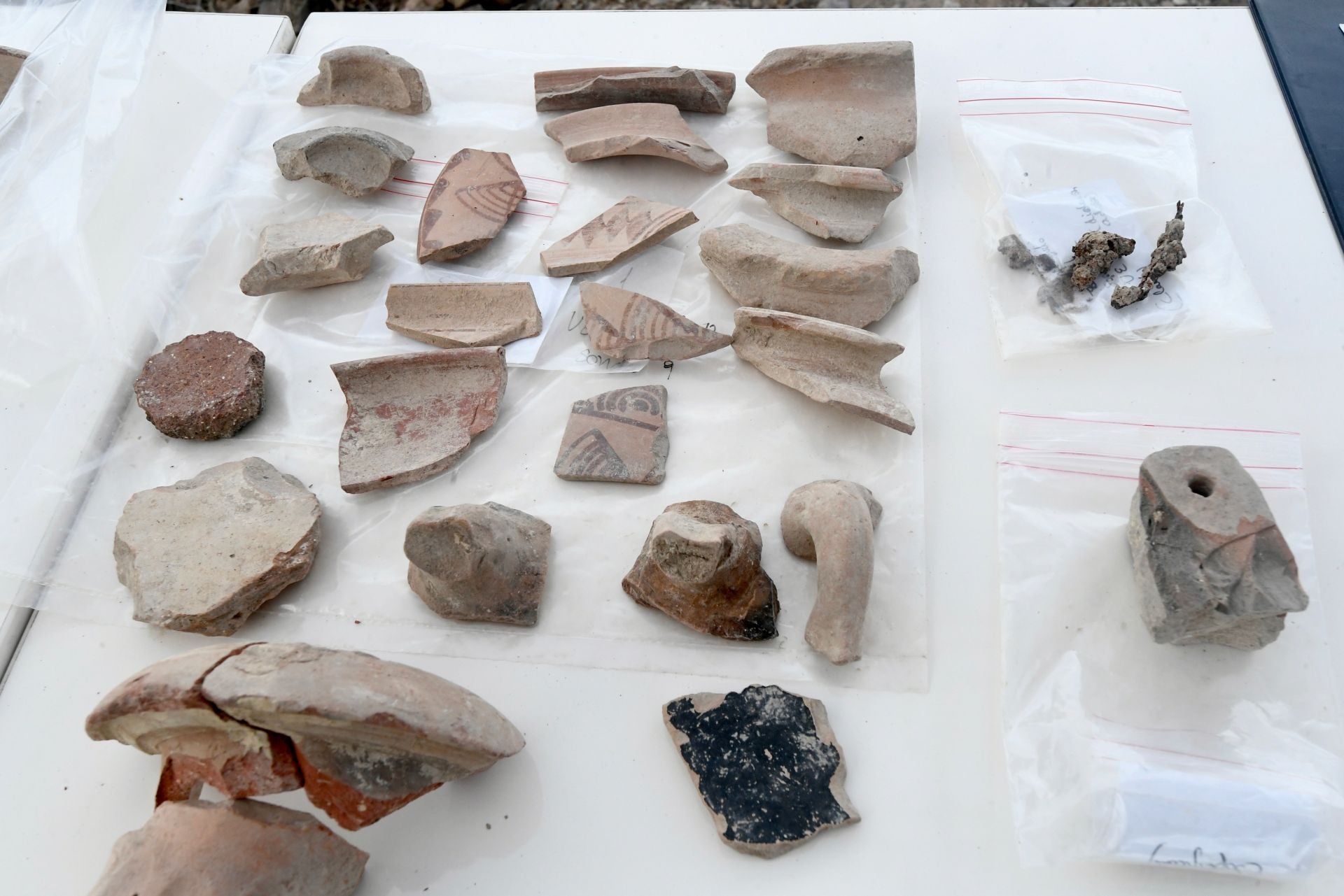 Descubrimiento de un yacimiento íbero en Monteagudo, en imágenes