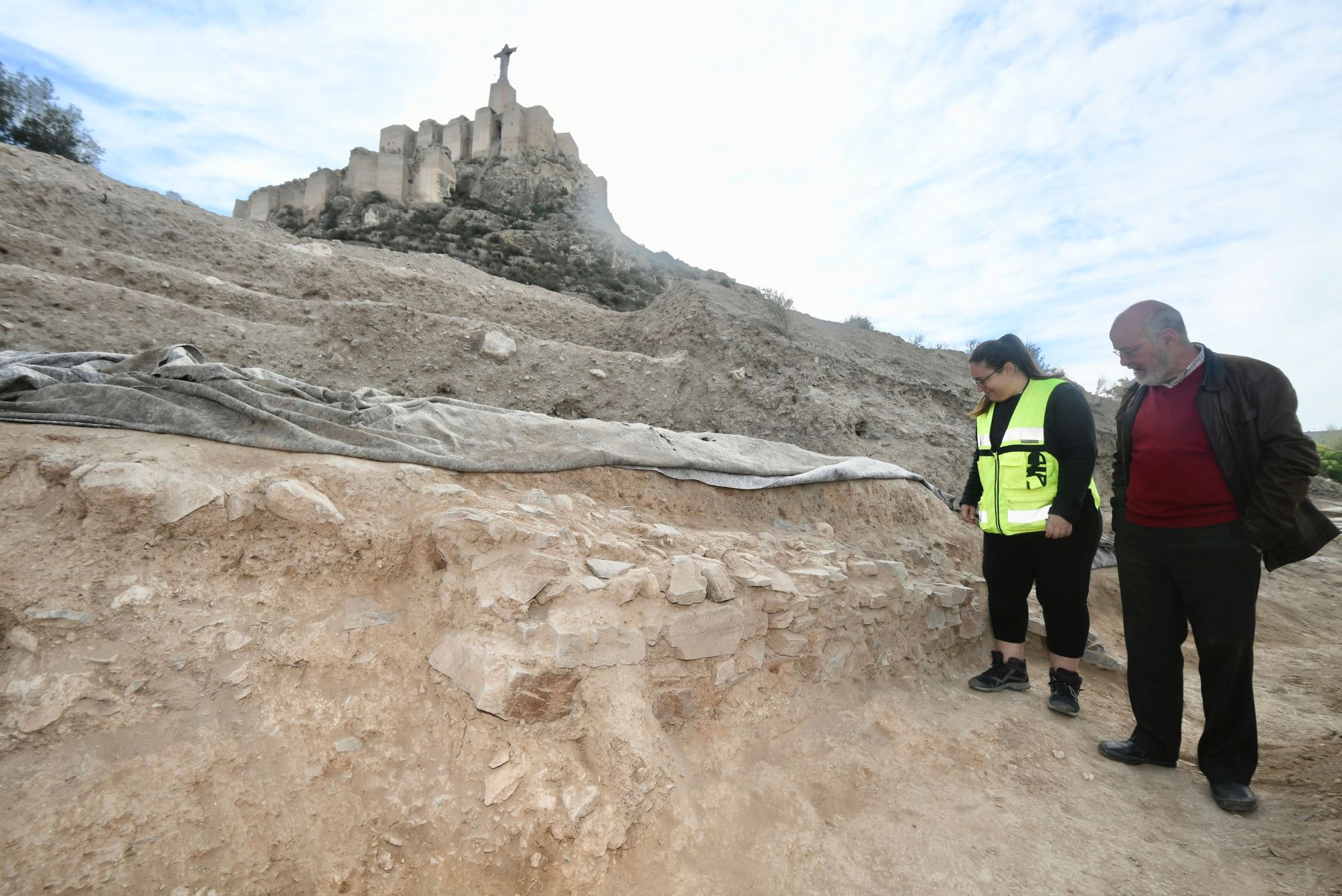 Descubrimiento de un yacimiento íbero en Monteagudo, en imágenes