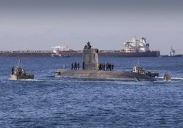 El submarino 'Galerna', en una imagen de archivo.