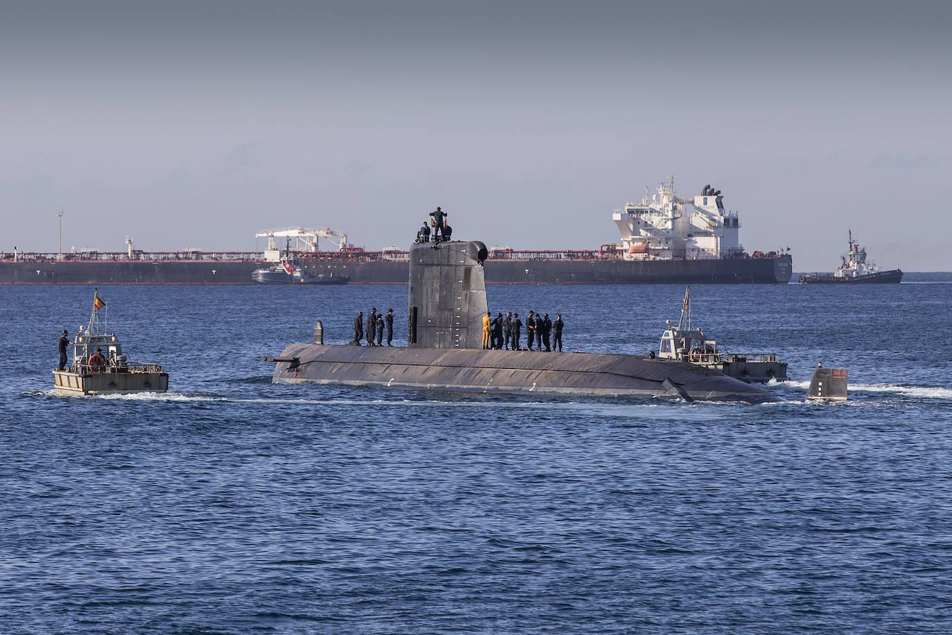 El submarino 'Galerna', en una imagen de archivo.