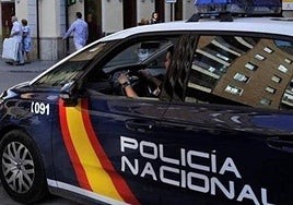 Un vehículo de la Policía Nacional, en una imagen de archivo.