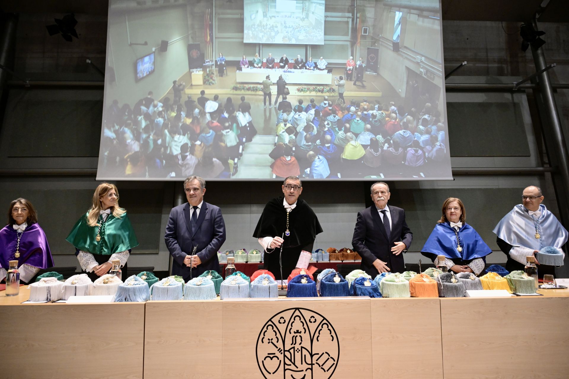 Acto de investidura de doctores de la Universidad de Murcia, en imágenes