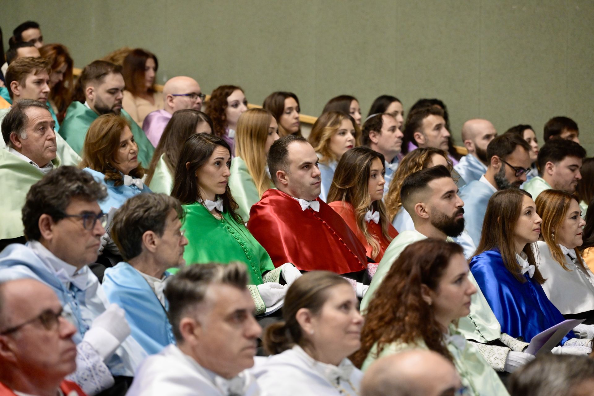 Acto de investidura de doctores de la Universidad de Murcia, en imágenes