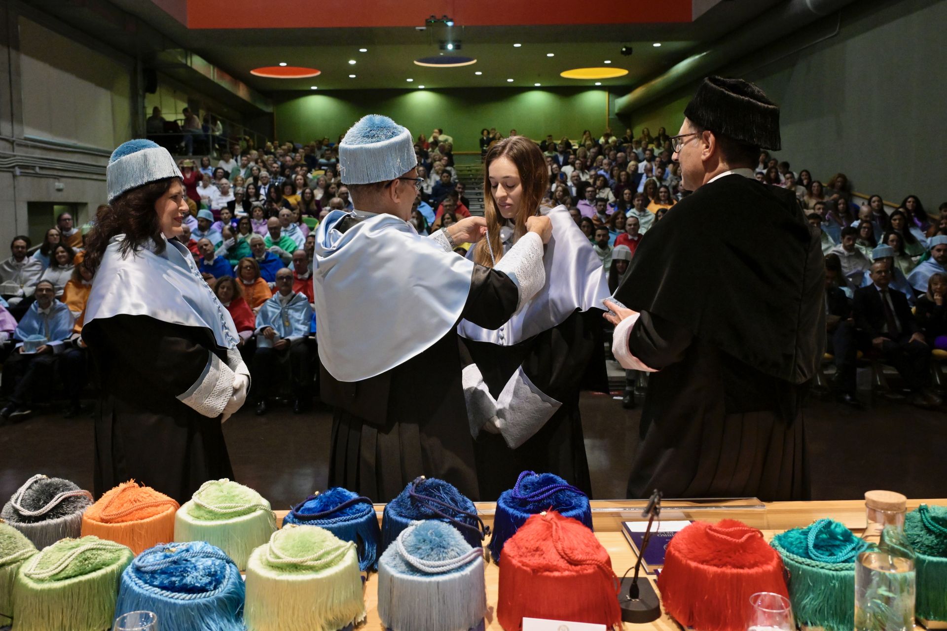 Acto de investidura de doctores de la Universidad de Murcia, en imágenes