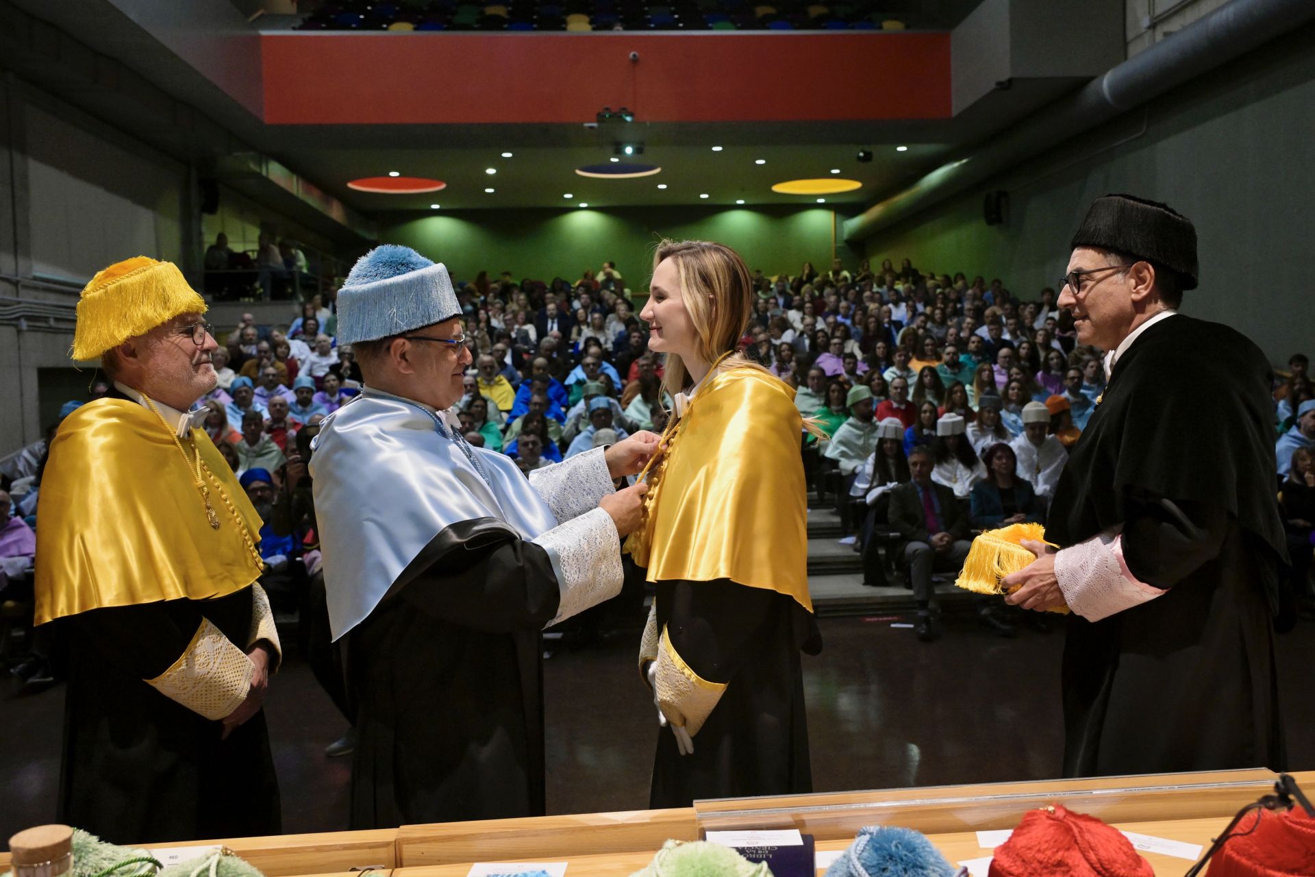 Acto de investidura de doctores de la Universidad de Murcia, en imágenes