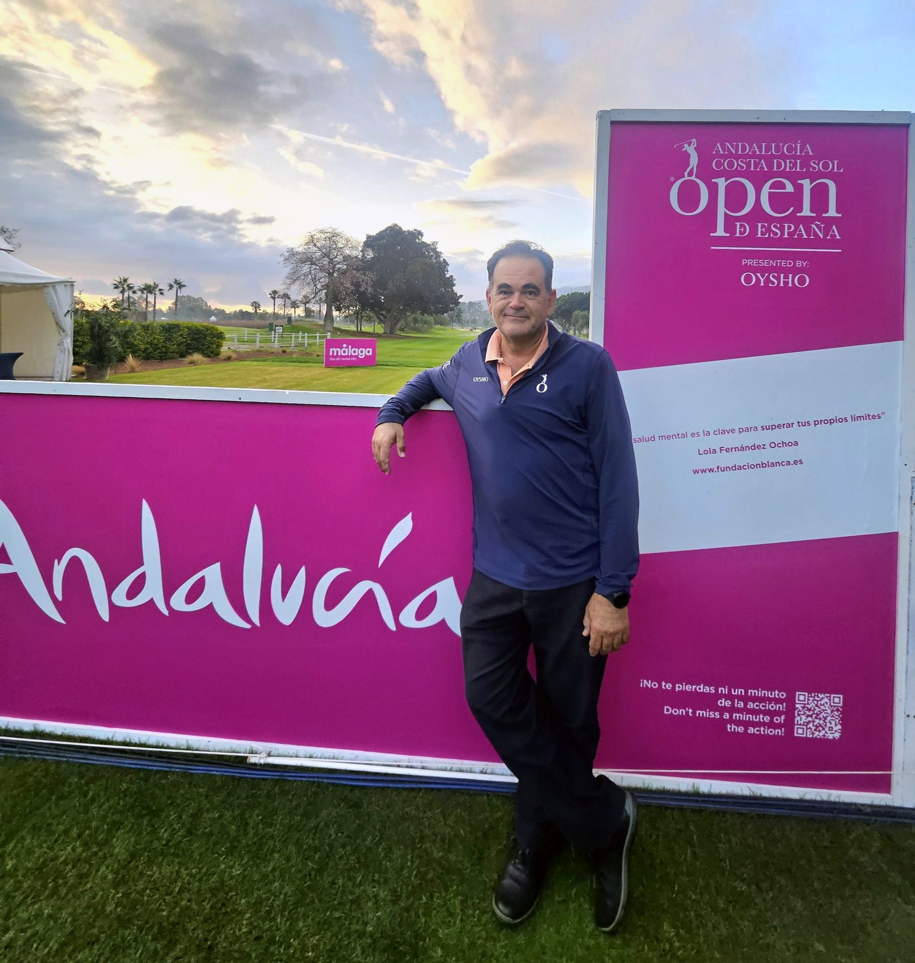 Tomás Jesus Muñoz, a pie de campo del abierto español