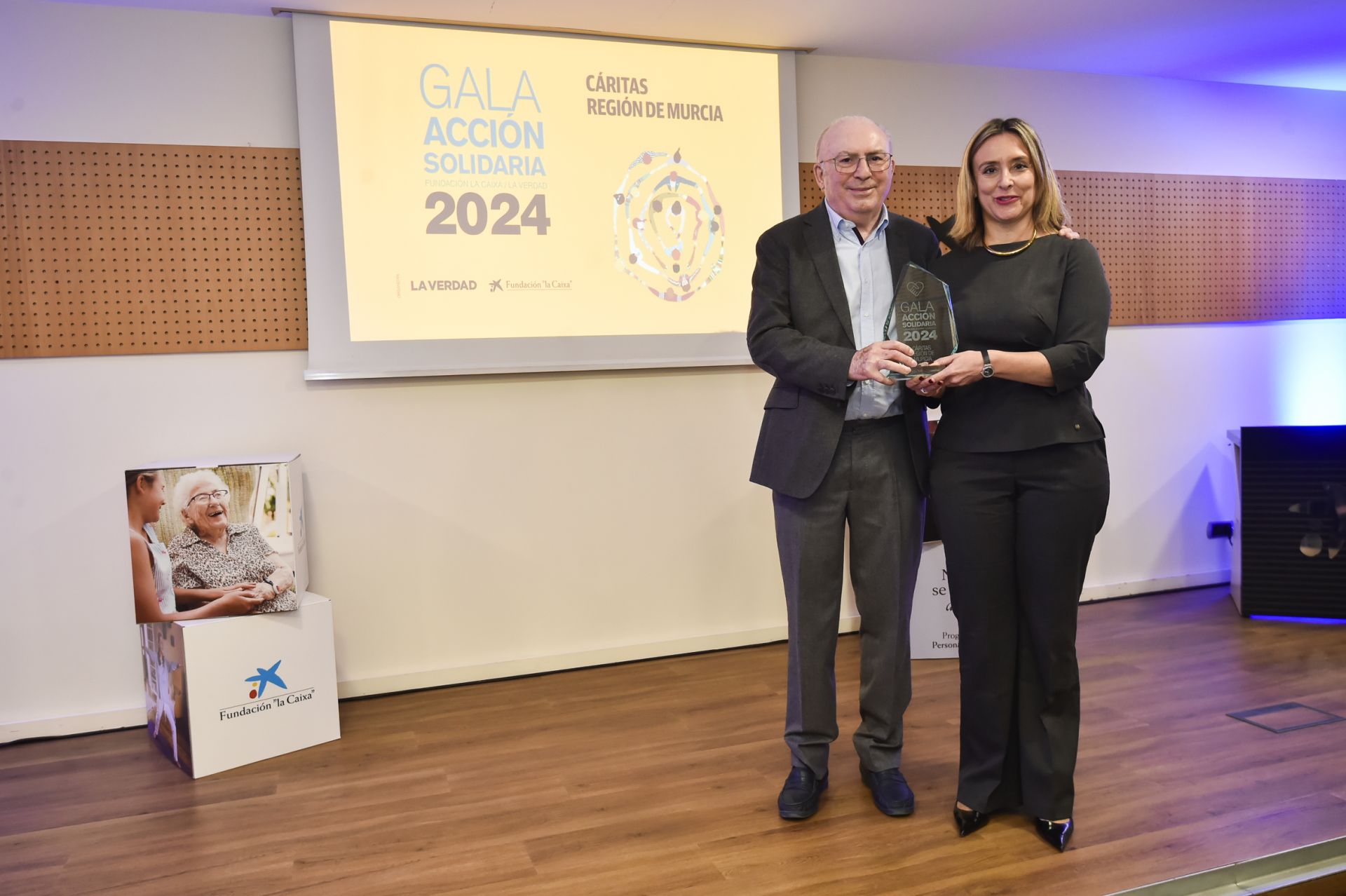 La Gala de Acción Solidaria de Fundación &#039;la Caixa&#039; y LA VERDAD, en imágenes