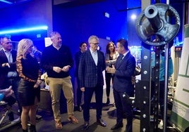 Acto de inauguración del nuevo espacio deportivo, este sábado.
