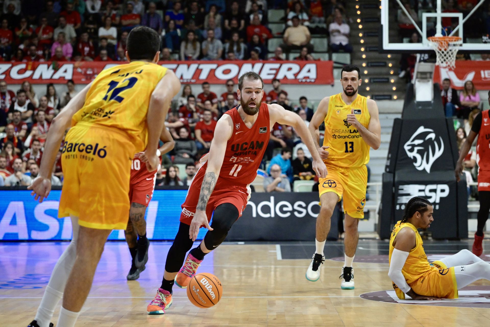 La derrota del UCAM Murcia frente al Gran Canaria, en imágenes