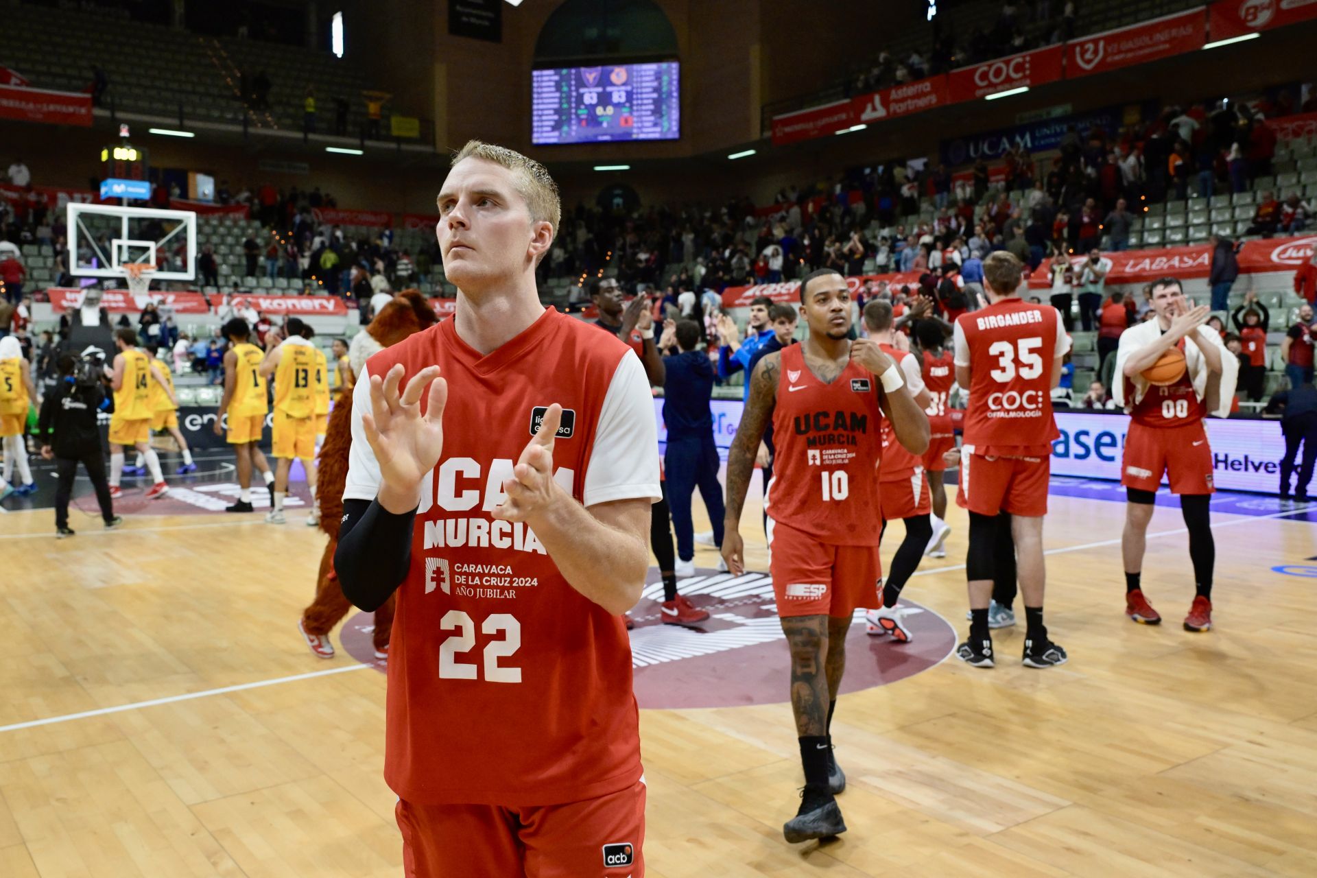 La derrota del UCAM Murcia frente al Gran Canaria, en imágenes