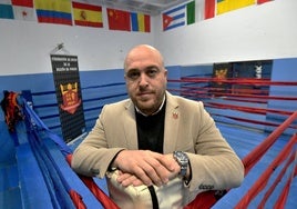 Benjamín López, reelegido presidente de la Federación de Boxeo de la Región de Murcia (FBRM).