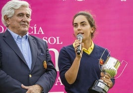 Andrea Revuelta, ganadora del premio Celia Barquín.