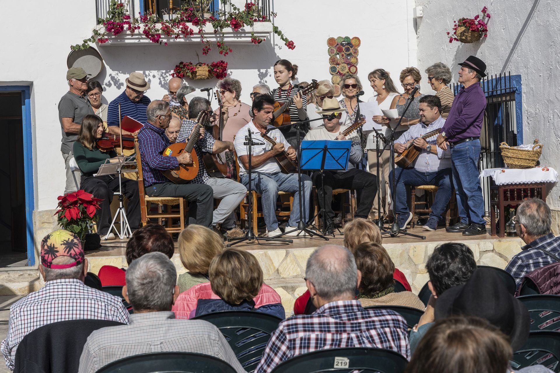 Encuentro de cuadrillas en Perín, en imágenes