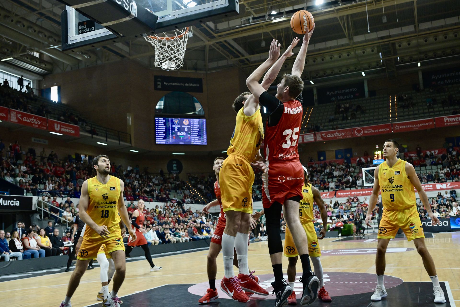 La derrota del UCAM Murcia frente al Gran Canaria, en imágenes