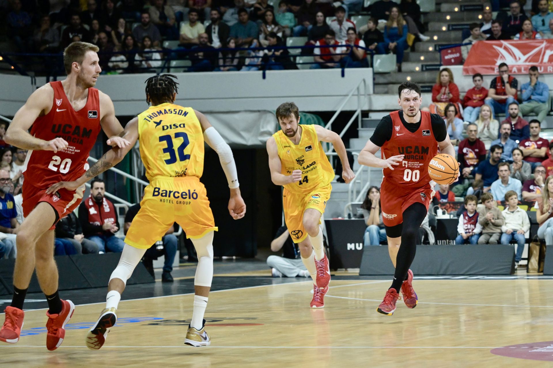 La derrota del UCAM Murcia frente al Gran Canaria, en imágenes