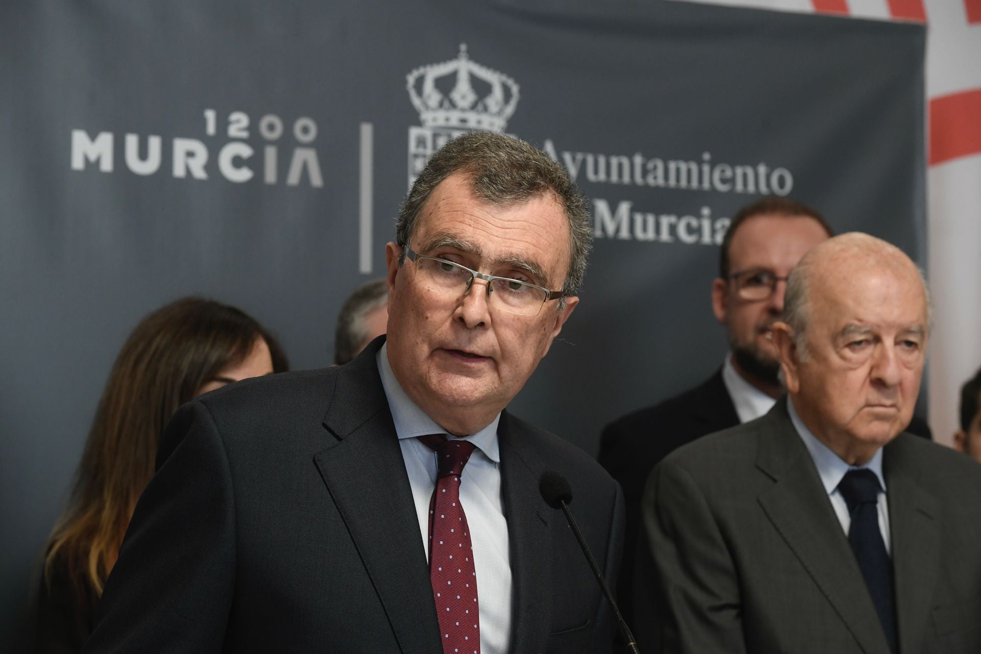 Presentación del comité organizador del 1.200 aniversario de Murcia, en imágenes