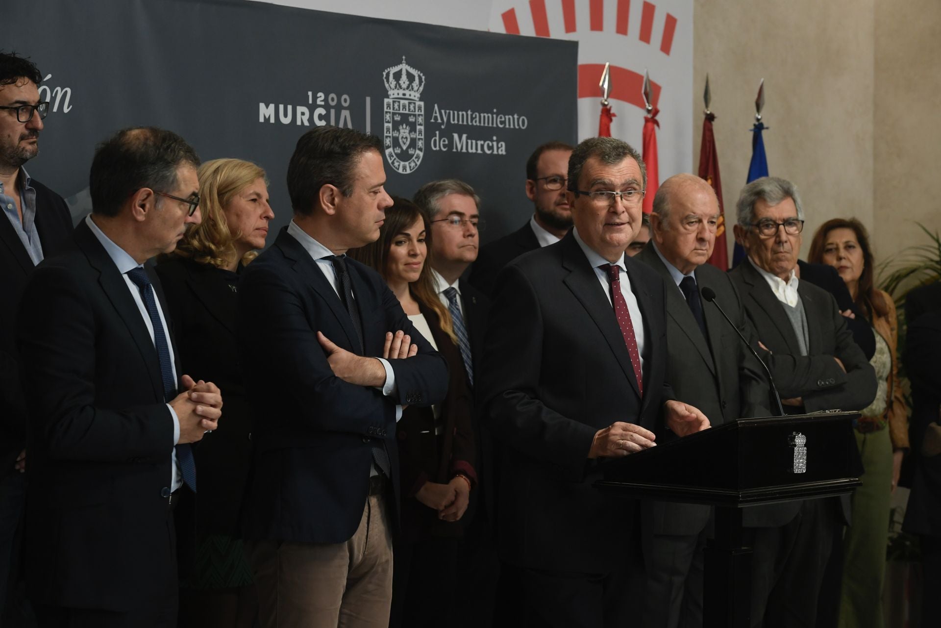 Presentación del comité organizador del 1.200 aniversario de Murcia, en imágenes