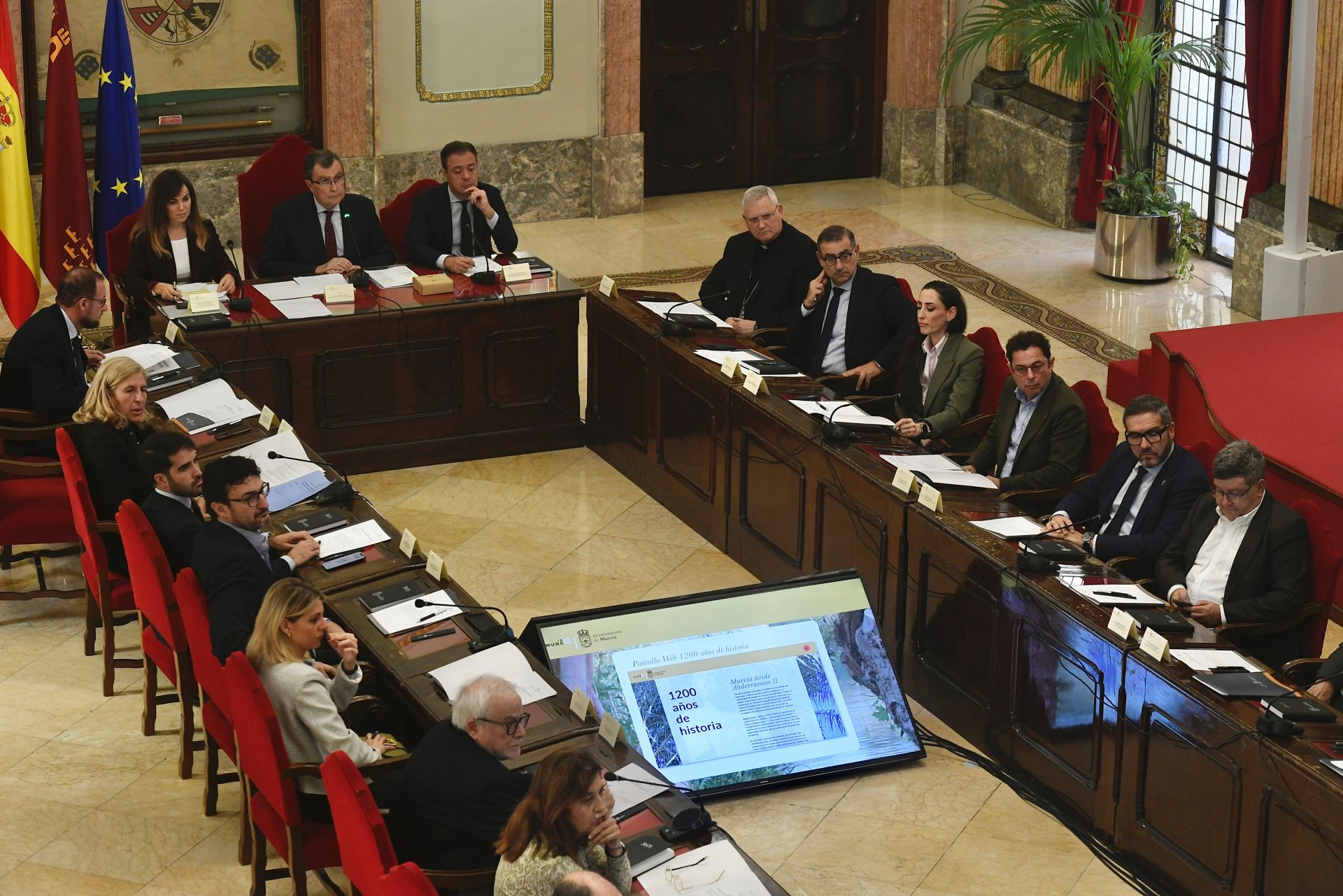 Presentación del comité organizador del 1.200 aniversario de Murcia, en imágenes