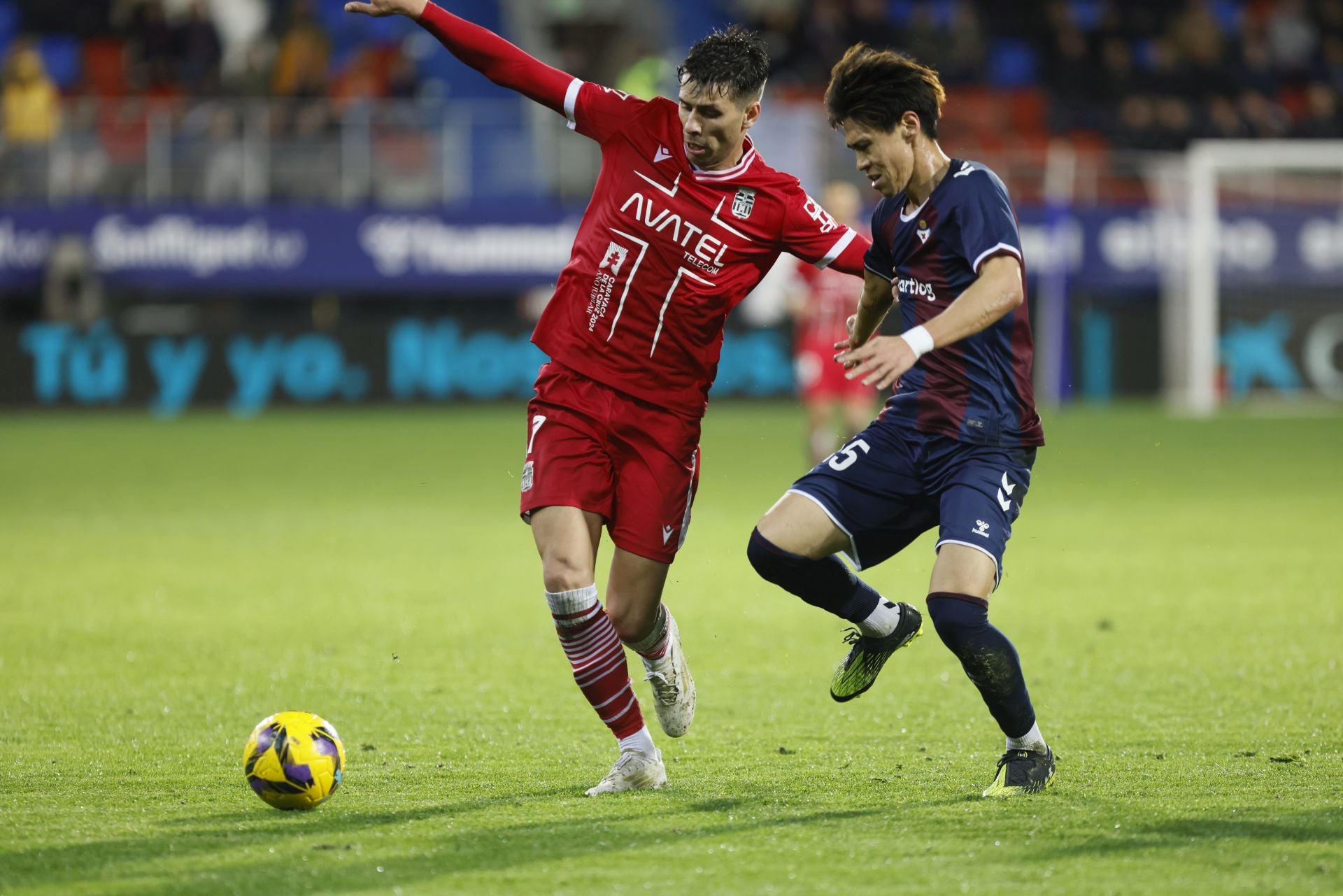 La derrota del Cartagena frente al Eibar, en imágenes