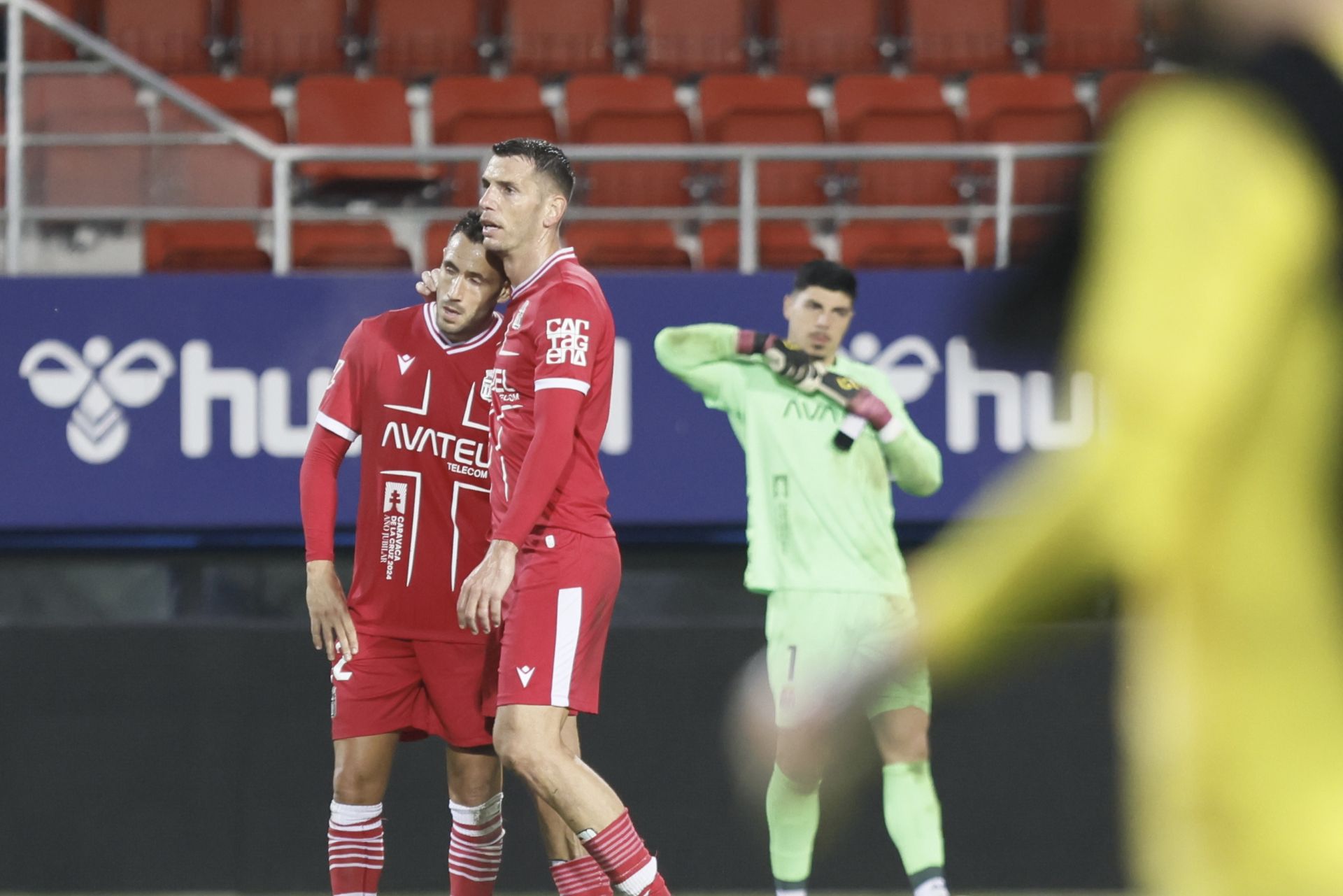 La derrota del Cartagena frente al Eibar, en imágenes