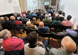 Presentación del libro 'Materia Scandali', de Iván Negueruela, este martes.