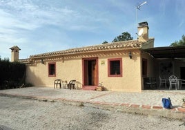 Un alojamiento rural en Lorca, en una fotografía de archivo.