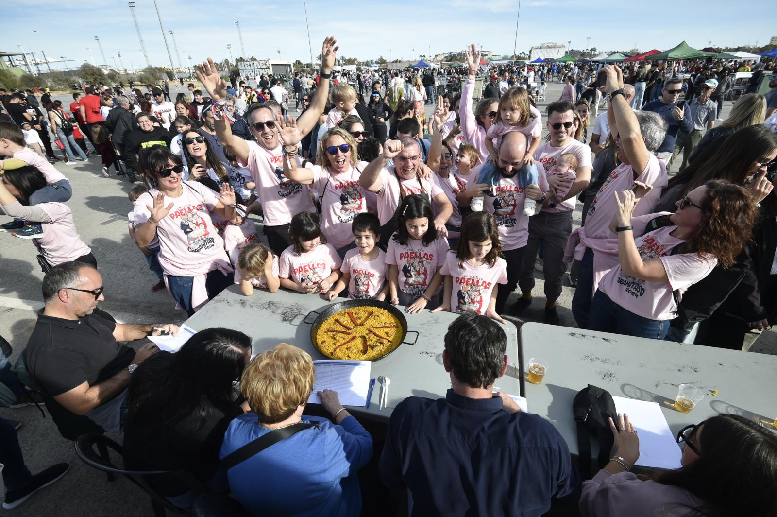 Las imágenes del concurso de paellas de las fiestas de la Purísima en Torrevieja