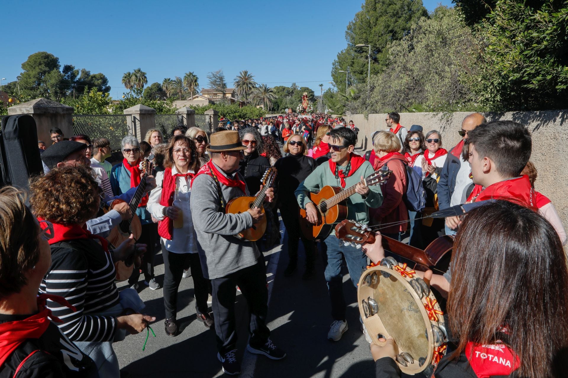 Romería de Santa Eulalia de Mérida en Totana, en imágenes