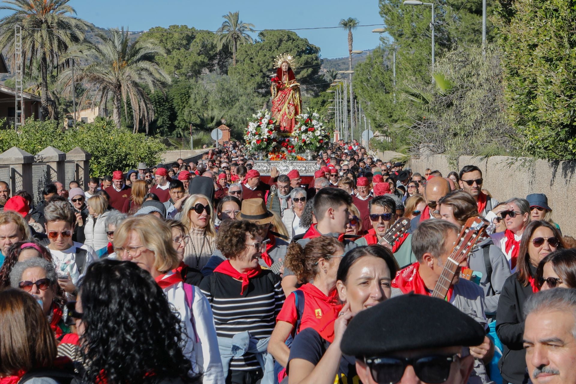 Romería de Santa Eulalia de Mérida en Totana, en imágenes