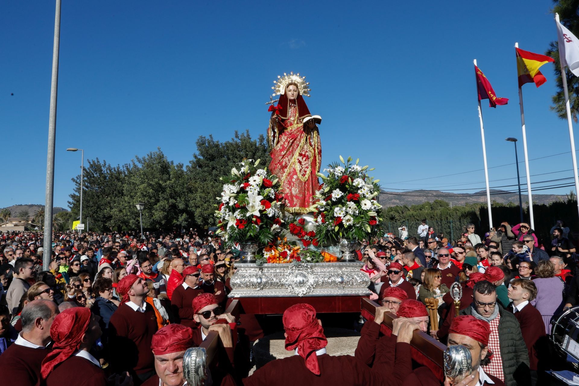 Romería de Santa Eulalia de Mérida en Totana, en imágenes