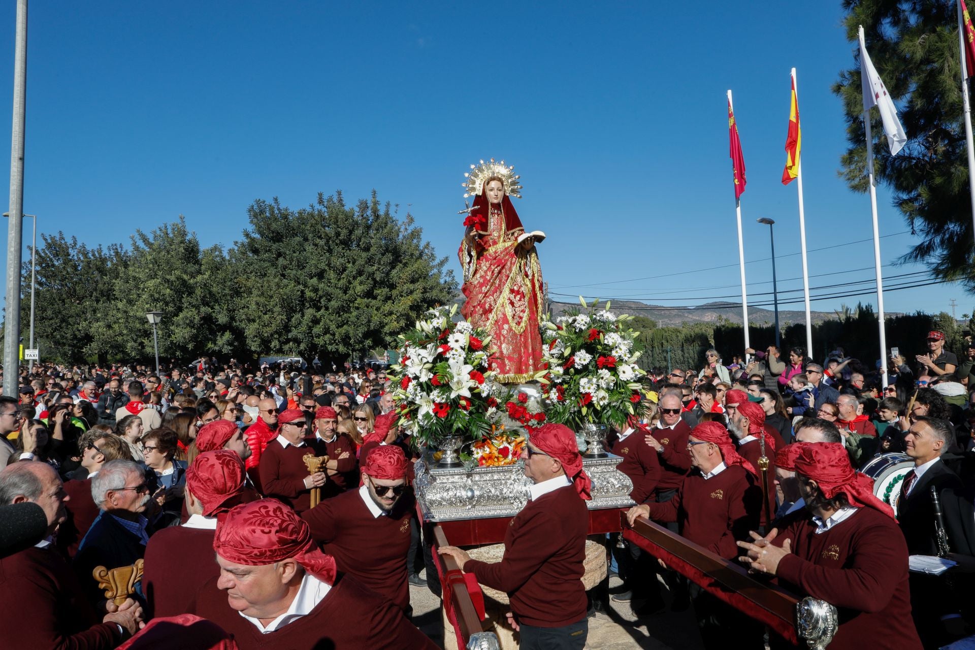 Romería de Santa Eulalia de Mérida en Totana, en imágenes