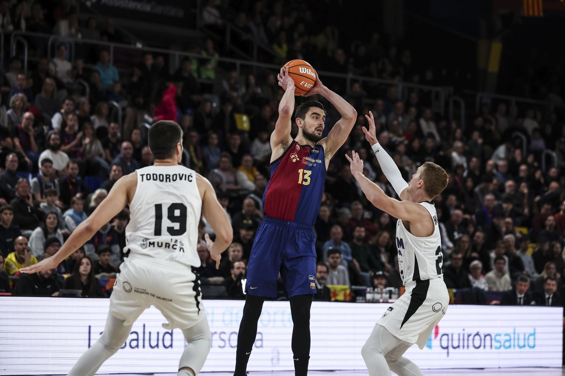 La derrota del UCAM Murcia en el Palau ante el Barça, en imágenes