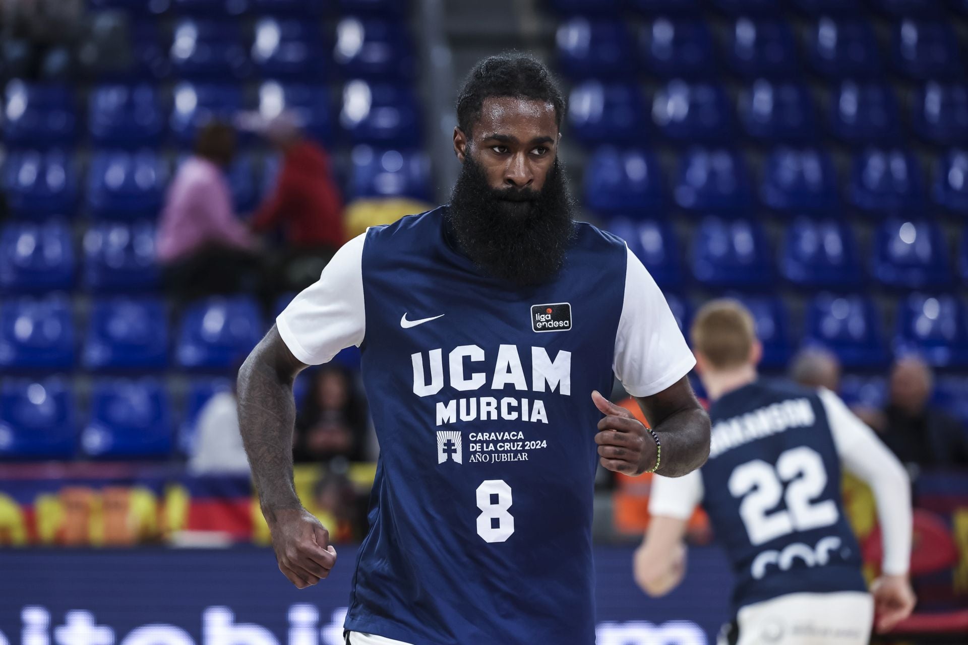 La derrota del UCAM Murcia en el Palau ante el Barça, en imágenes