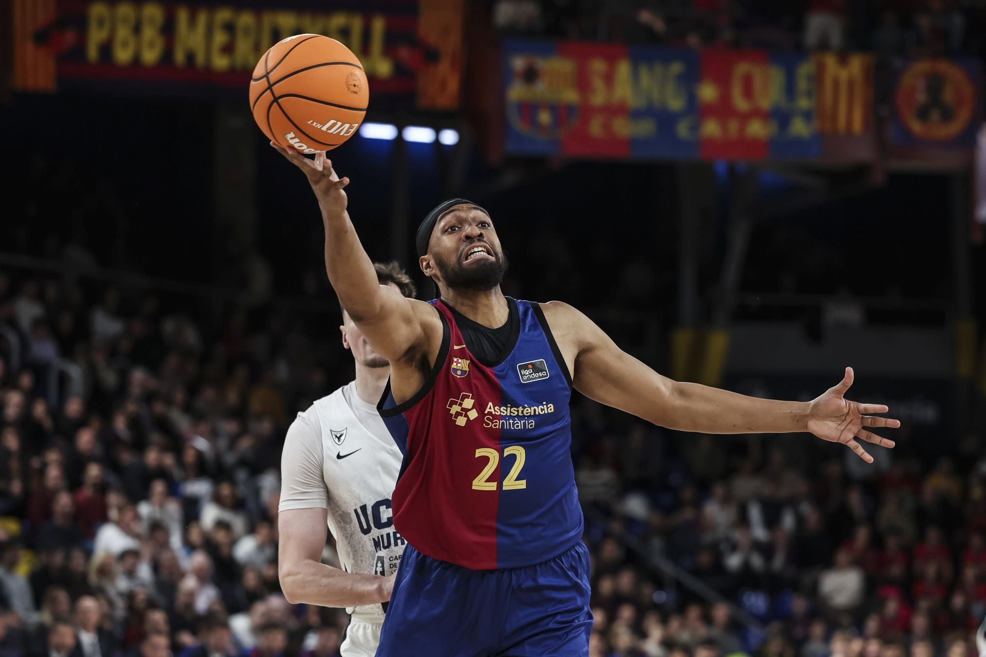La derrota del UCAM Murcia en el Palau ante el Barça, en imágenes