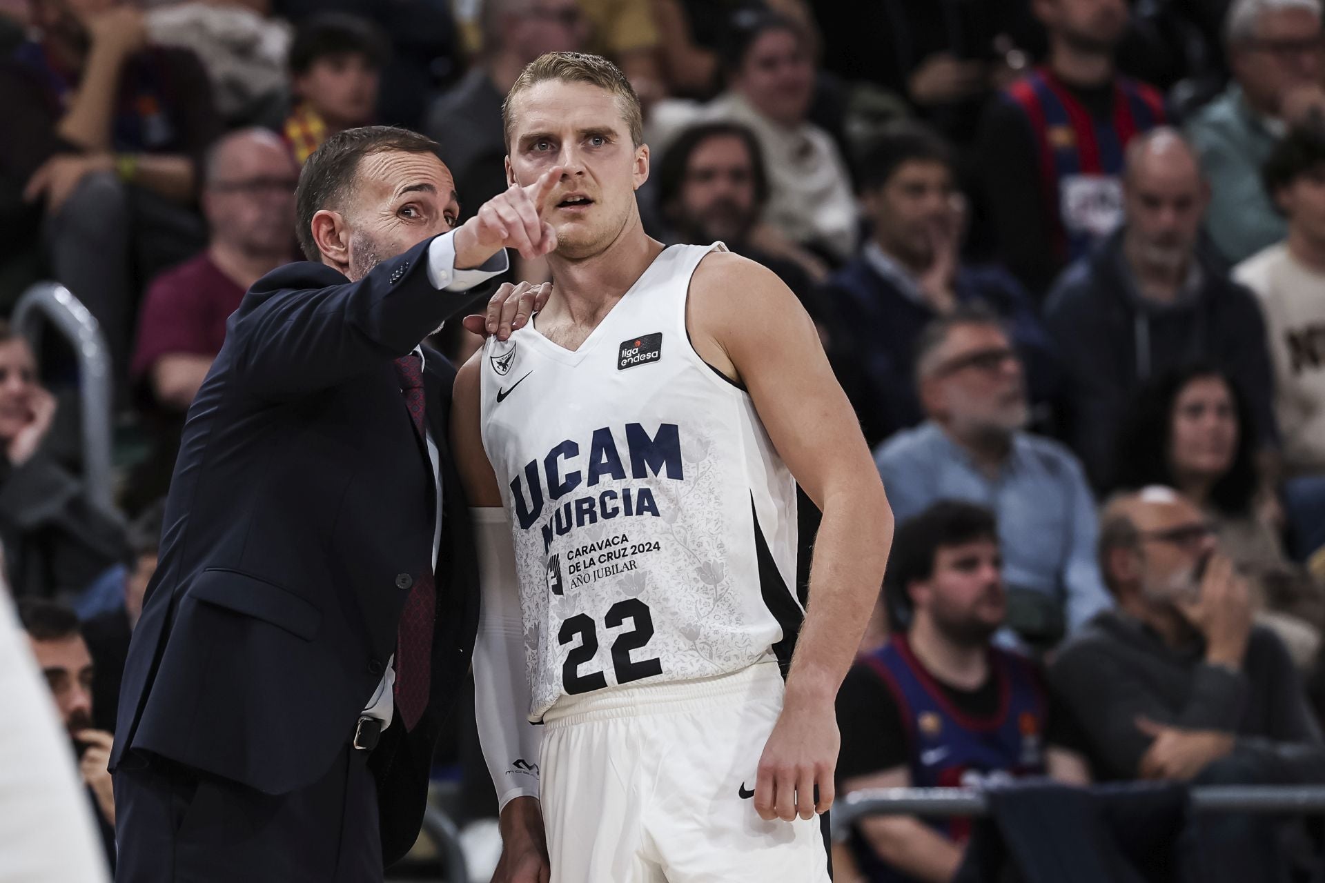 La derrota del UCAM Murcia en el Palau ante el Barça, en imágenes
