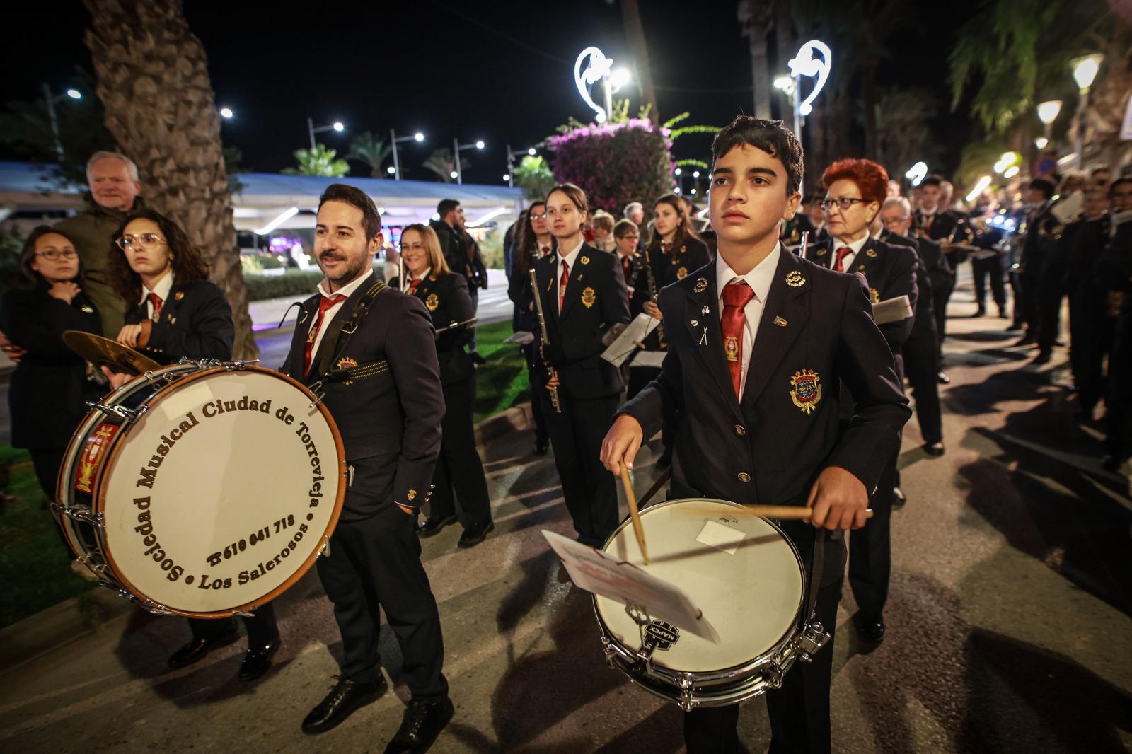 Las imágenes de la procesión de la Purísima en Torrevieja