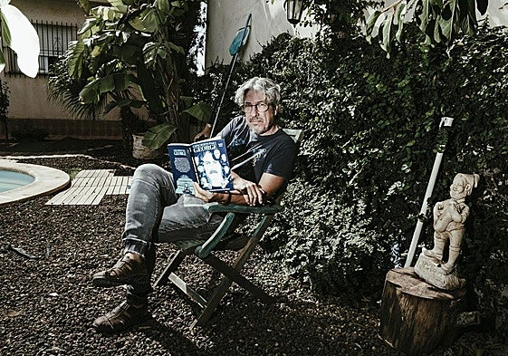 Nacho Para en su casa de Miranda, Cartagena, en septiembre de 2022.