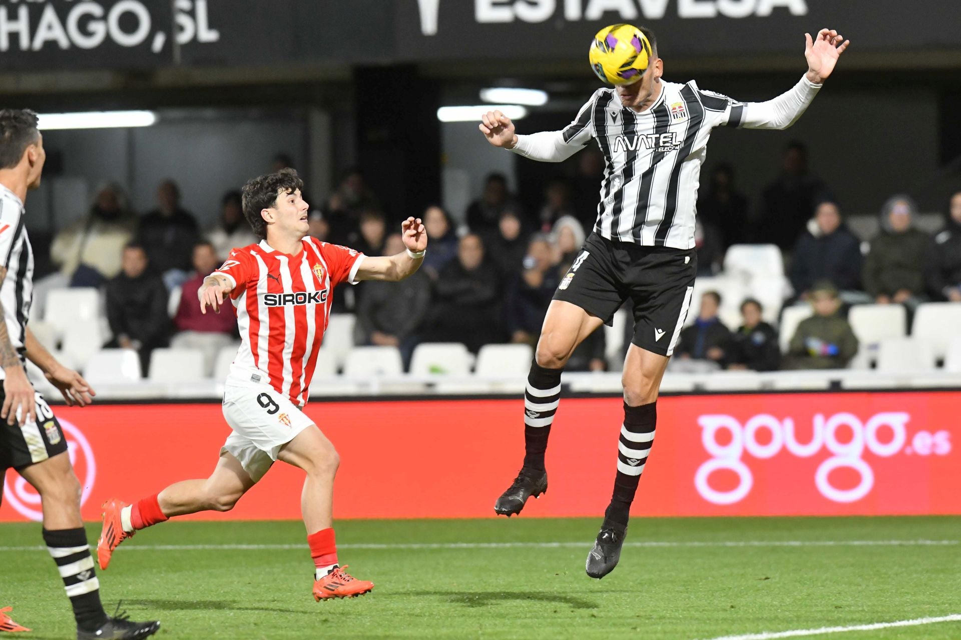 Las imágenes de la victoria del Cartagena frente al Sporting (1-0)