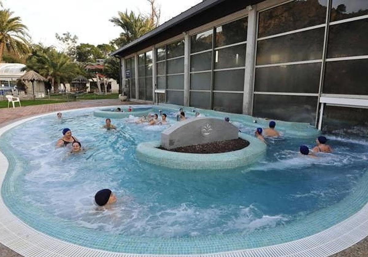 Imagen de archivo del balneario de Archena.