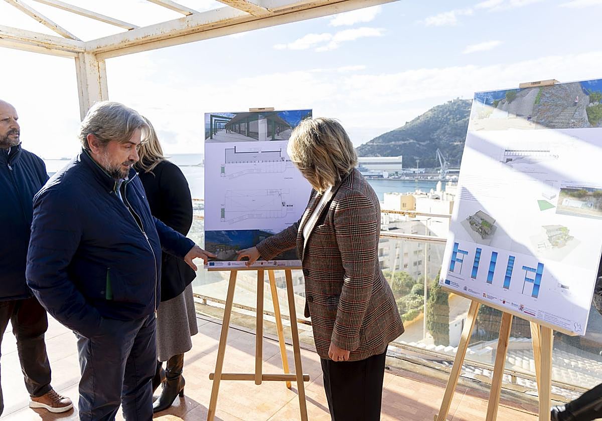 La presentación del proyecto de rehabilitación del Parque Torres de Cartagena, en imágenes