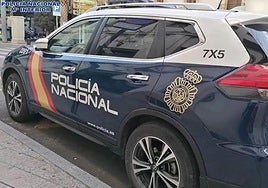 Un vehículo de la Policía Nacional, en una imagen de archivo.