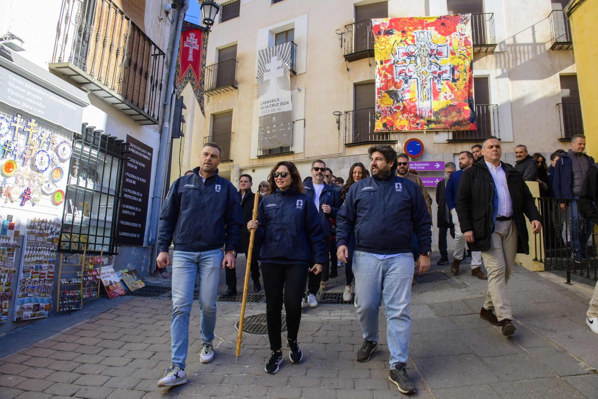 La visita de Díaz Ayuso y López Miras a Caravaca de la Cruz, en imágenes