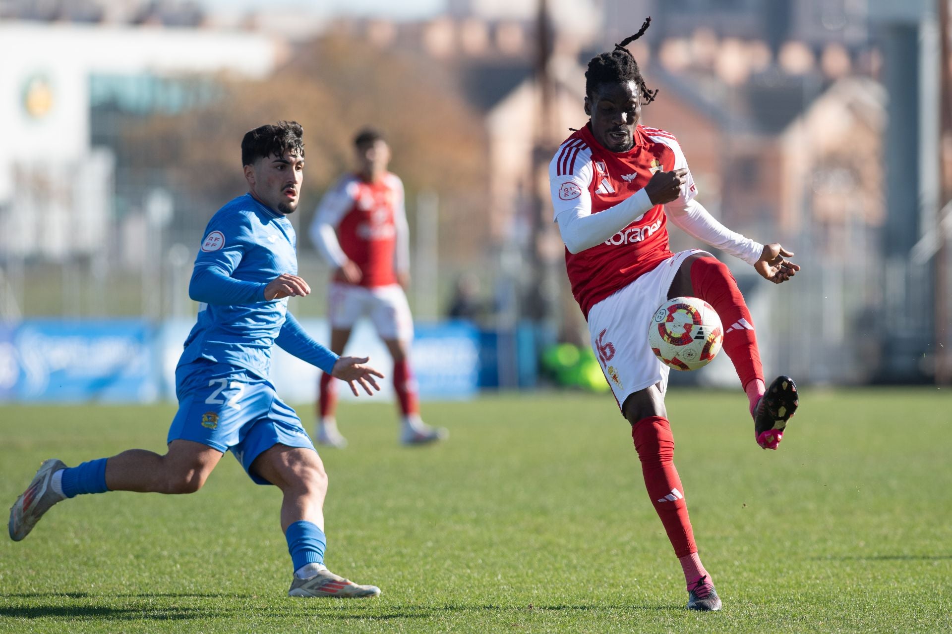 El empate del Real Murcia frente al Fuenlabrada, en imágenes