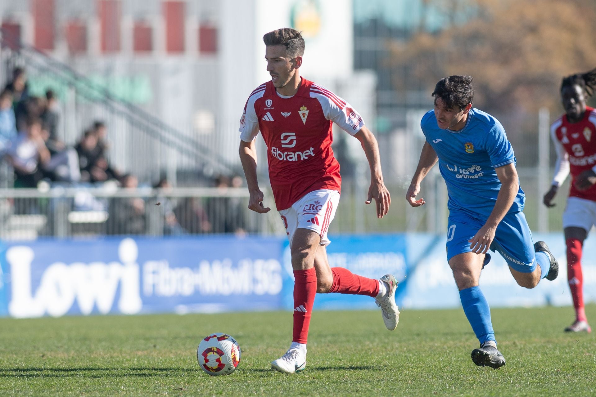 El empate del Real Murcia frente al Fuenlabrada, en imágenes