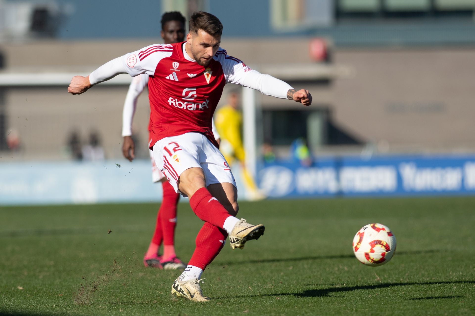 El empate del Real Murcia frente al Fuenlabrada, en imágenes