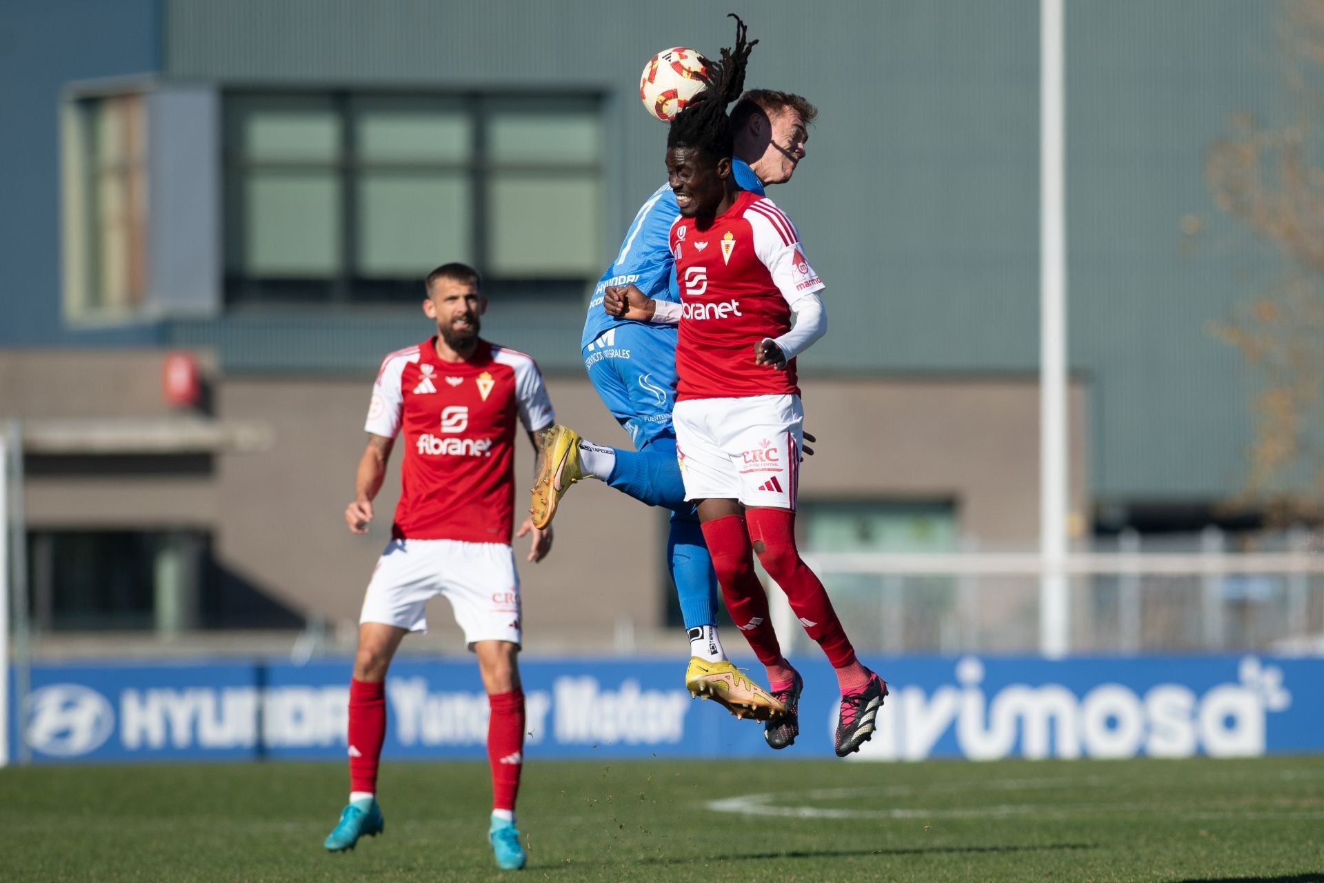 El empate del Real Murcia frente al Fuenlabrada, en imágenes