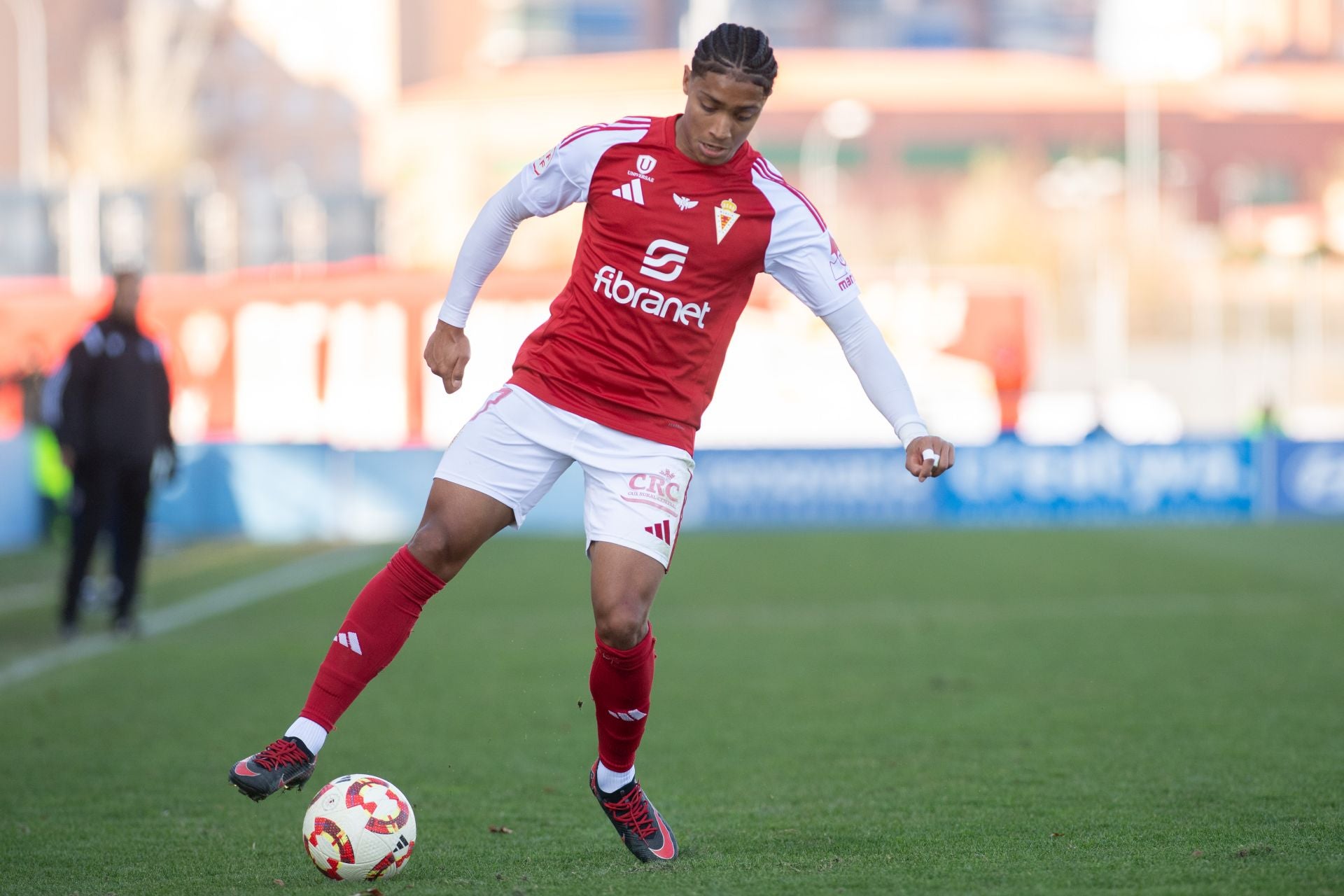 El empate del Real Murcia frente al Fuenlabrada, en imágenes