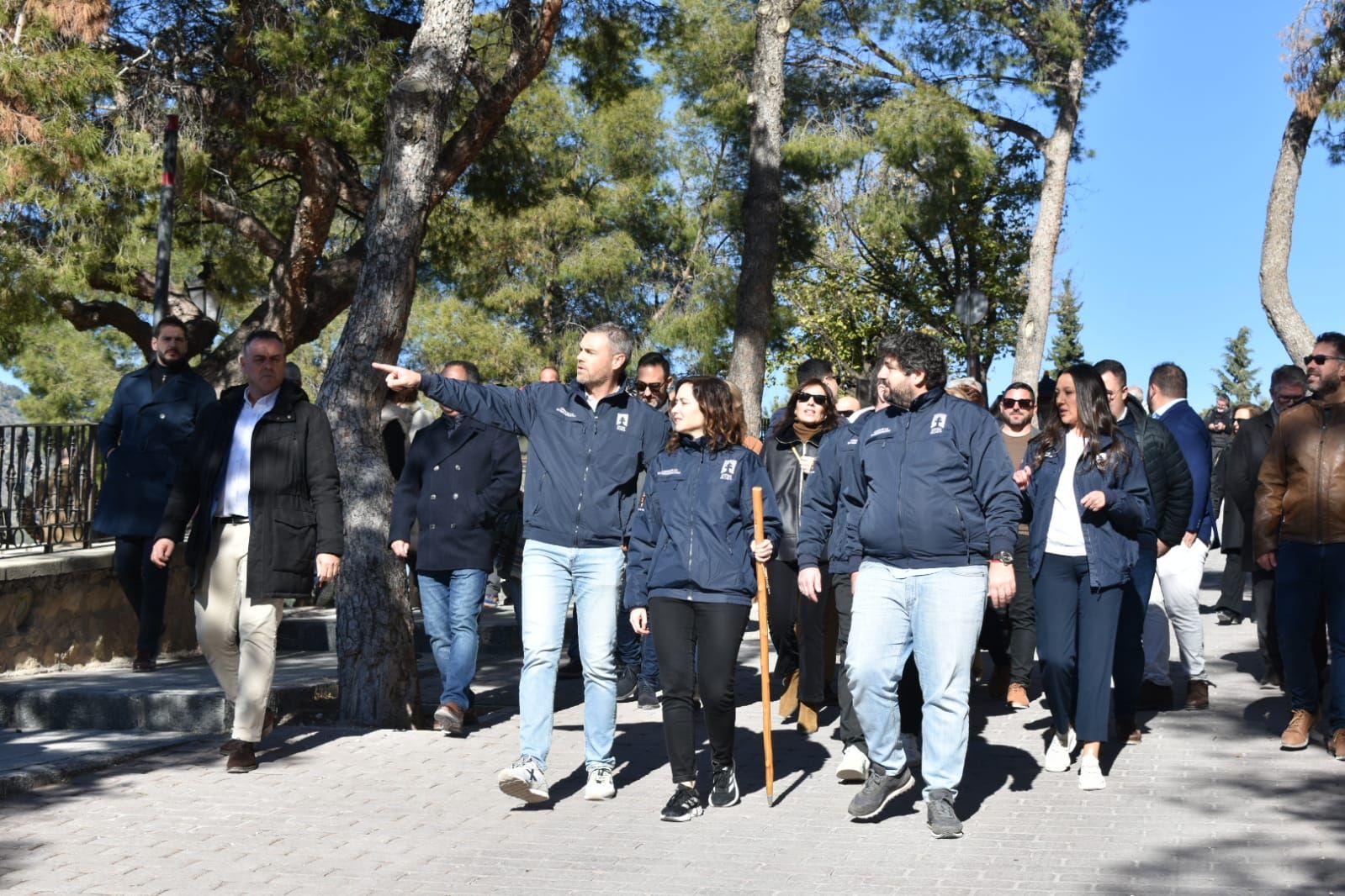 La visita de Díaz Ayuso y López Miras a Caravaca de la Cruz, en imágenes