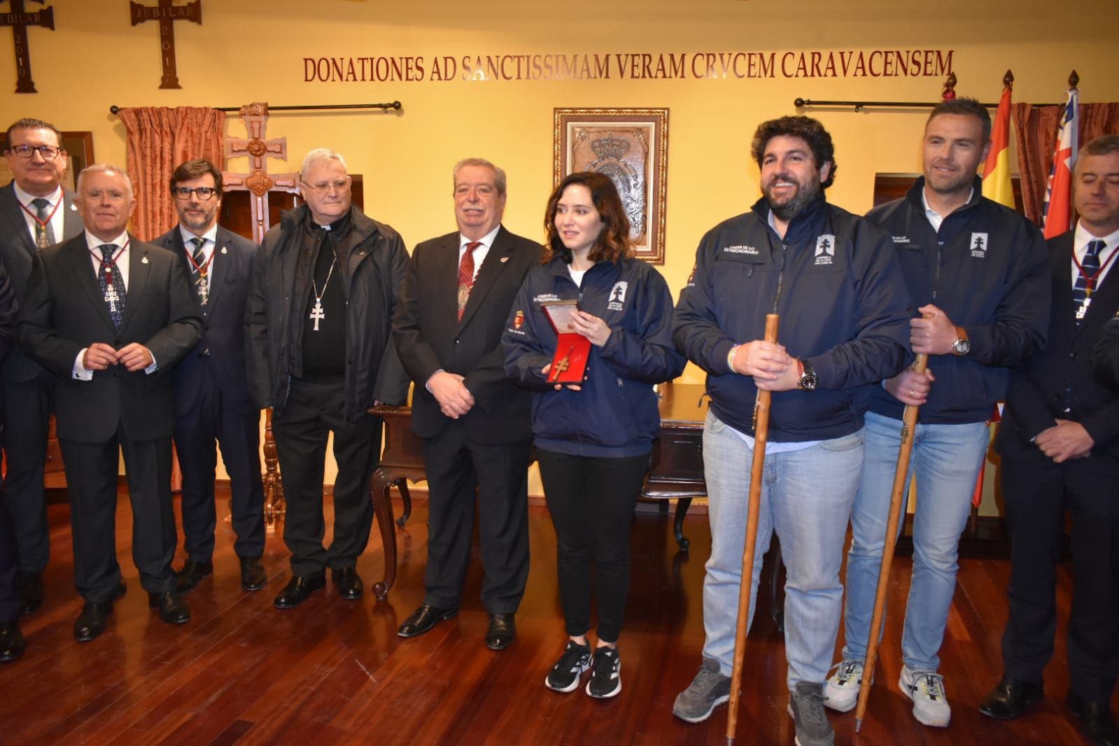 La visita de Díaz Ayuso y López Miras a Caravaca de la Cruz, en imágenes