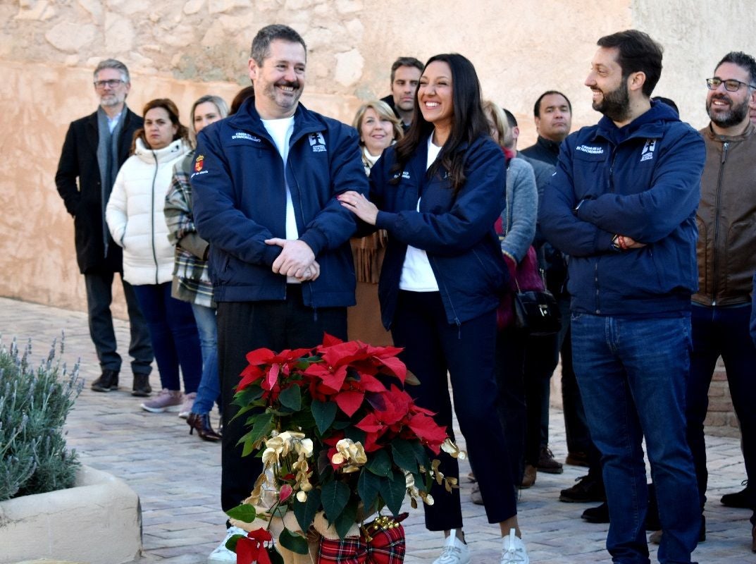 Imágenes de la visita de Díaz Ayuso - I Centro de Acogida